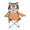Orange, variant on Almencla Kids Folding Camping Chair Outdoor Beach Chair Traveling Camping Stool Chair Yellow