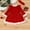Red, variant on SuTry Girls Christmas Plush Princess Dress with Bow Headband and Sash Belt Festive Glitter Party Outfit Set for Kids 1-5 Years(Red#1,18 Months)