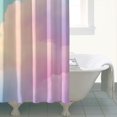 thumbnail image 4 of Dreamy Pastel Sky Shower Curtain 84"x72" ,Bathroom Decorative Shower Curtains Set with 12 Hooks,Modern Waterproof Washable Shower Curtain, 4 of 6