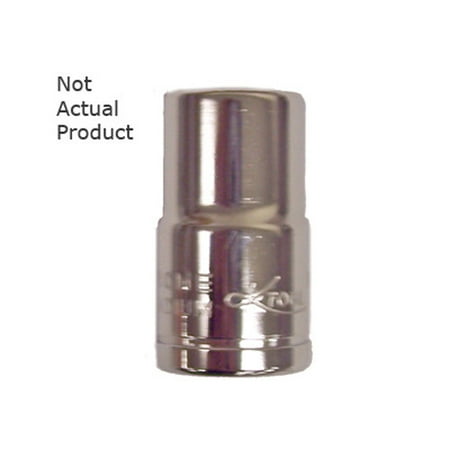

2PK K Tool 27122 Chrome Socket 3/8 Drive 22mm 6 Point Shallow