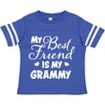 thumbnail image 3 of Inktastic My Best Friend is My Grammy with Hearts Boys or Girls Toddler T-Shirt, 3 of 5