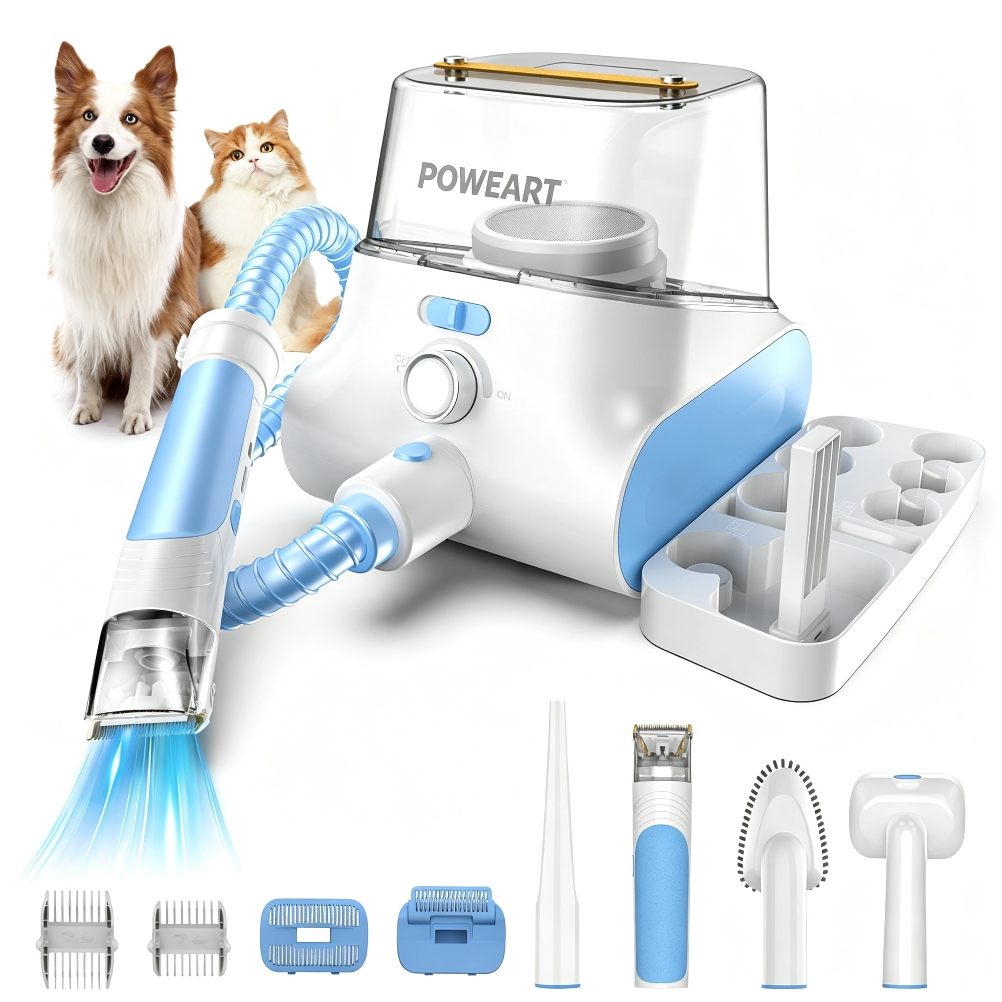 Neakasa, Dog Grooming Kit, Vacuum, Low-Noise, 5-in-1 - Walmart.com Neakasa, Dog Grooming Kit, Vacuum, Low-Noise, 5-in-1 - Walmart.com