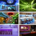 thumbnail image 4 of Bande lumineuse colorée à LED 5050 RVB avec télécommande à 44 touches 12 V haute luminosité basse tension non étanche 5050 RVB Réglementations américaines, 4 of 7