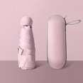 thumbnail image 1 of Parapluie Capsule Portable Mini Pare-Soleil Cinq Plis Protection UV pour Femmes Usage Double Soleil et Pluie Compact, 1 of 6