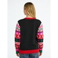 thumbnail image 3 of No Boundaries Christmas Sweater, Lightweight, Women's, 3 of 5