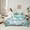 Pale Turquoise, variant on Feelyou Winter Cartoon Snowman Twin Bedding Sets 7-Piece, Merry Christmas Bedding Comforter Set, Western Festival Holiday Reversible Sheet Sets, Luxury Bedroom Decor