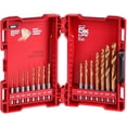 thumbnail image 1 of Shockwave Ensemble de Perceuse Helix en Titane Rouge - 15 Pcs, 1 of 2