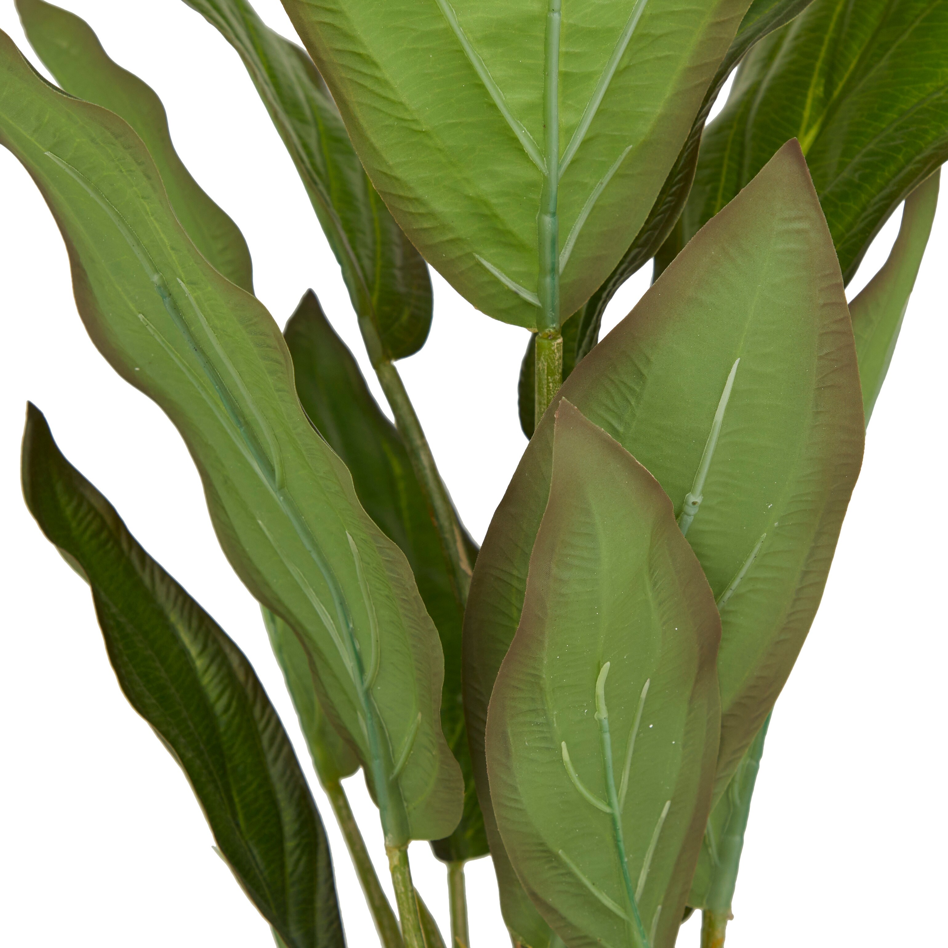 Studio 350 Green Faux Foliage Dieffenbachia Artificial Plant with ...