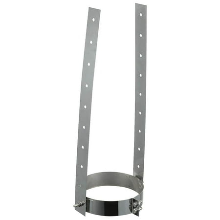 

Elbow Strap for 6 Diameter 304 Stainless Steel All Fuel Class-A Double Wall Insulated Chimney Pipe