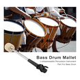 thumbnail image 5 of 6 Pcs 12.5Inch Steel Drum Mallets,Wool Felt Drum Sticks with Stainless Steel Handle, Anti-Slip Wool Drum Mallets, 5 of 6