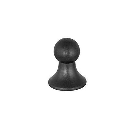 arkon mounts sp142017mm female camera threaded pattern to 17mm ball adapter retail black