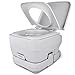 thumbnail image 3 of Yitahome Toilette de Voyage Portable Rv Pot 2.6 Gallons Réservoir Détachable Double Bec Verseur Poignée Pompe de Rinçage pour Camping Bateau Randonnée Voyages, 3 of 4