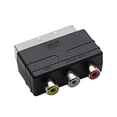 thumbnail image 1 of Scart To 3 Rca Phono Adapter Converter Av Tv Audio For Video Dvd Television, 1 of 5