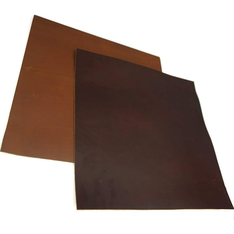 Chocolate Brown Leather- Upholstery Cowhide leather/ 2.5 oz - 3 oz (1. –  Artisan Cowhides