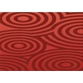 thumbnail image 1 of Ahgly Tapis Rectangulaire Rouge Lavable en Machine, 2 Pieds x 4 Pieds, 1 of 7