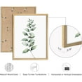 thumbnail image 2 of PixonSign Framed Wall Art Minimalist Watercolor Greenery Succulent Posters, Set of 3 Garden Plants Illustrations Wall Decor, Adhesive Canvas Prints for Home Decor - 12"x16" Natural, 2 of 5