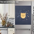 thumbnail image 3 of Yayeee Magnetic Dishwasher Cover for The Front Decoration Home Kitchen Machine Sticker Protector, Orange Cat Planet, 3 of 6