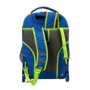 J World Boys And Girls Sunlight 18 Rolling Backpack, Blue