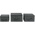 thumbnail image 2 of Woven Storage Basket - Grey, 2 of 7