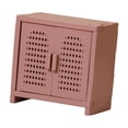 thumbnail image 3 of BELOVING Armoire de Rangement Mini pour Maison de Poupée 1:12 Accessoire Photo pour Chambre Cuisine Rose, 3 of 5