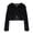 Black, variant on JFOPQVSM Girls White Winter Shawl Wrap Kids Dress Cover Up Long Sleeve for Party Wedding Dress (1-12Y)