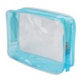 thumbnail image 2 of Bolsa de cosméticos transparente de gran capacidad, bolsa de almacenamiento de viaje para accesorios para el cabello, herramientas, papelería para estudiantes, 10 Uds., 2 of 8