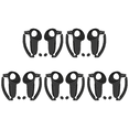 thumbnail image 2 of 5 Pares Empuñaduras Controlador TPU para Accesorios Meta Quest 3 VR (), 2 of 4