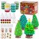 thumbnail image 1 of Kit de arcilla seca al aire libre para árboles de Navidad LULEEYANG, paquete de 12, 1 of 9