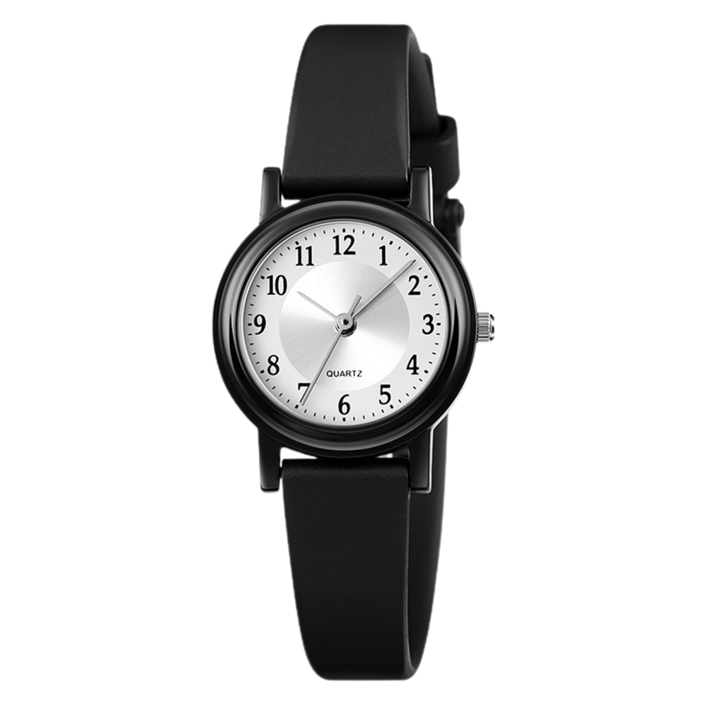 Vintage Round Small Dial Watch Casual WaterResist Quartz Wrist Watch