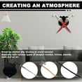 thumbnail image 4 of Adjustable Vertical Sword Wall Mount with Hardware, Medieval Acrylic Sword Holder, Multifunctional Decorative Sword Display Stand for Single or Double Axe Weapon Dagger, Black, 4 of 7