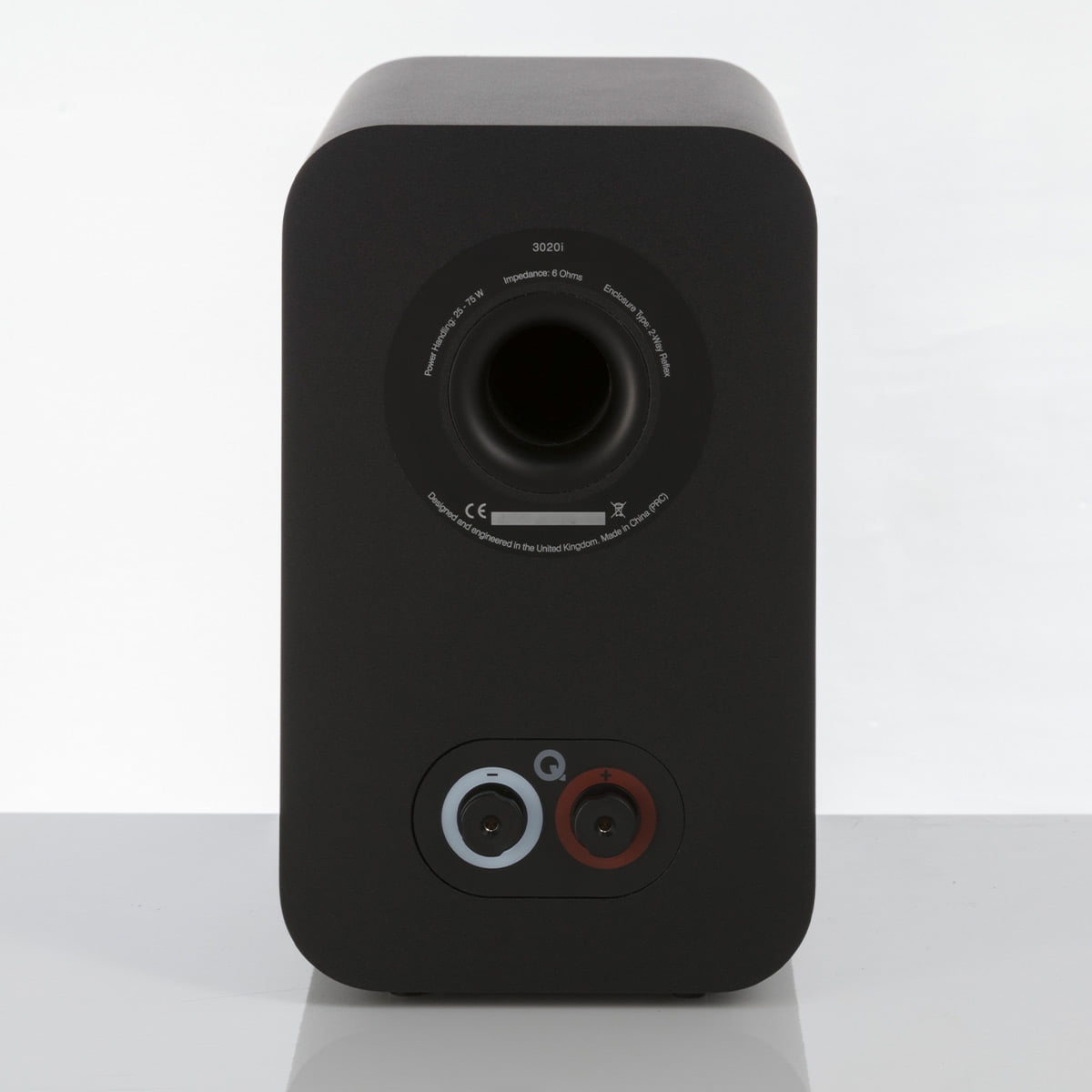 Q Acoustics 3020i Bookshelf Speaker - Pair (Black)
