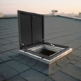 thumbnail image 3 of Heavy-Duty Roof Access Panel, 29.5x29.5in Aluminum Alloy Construction, Anti-Corrosion & 90° Opening Angle, Ideal for Hospitals/Airports/Public Facilities, 3 of 17