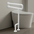 thumbnail image 6 of Yello/White Safty Grab Bar, Rail in Bathroom For Toilet, Grab Frames For Safty withstand a weight of 661.39lbs, 6 of 11
