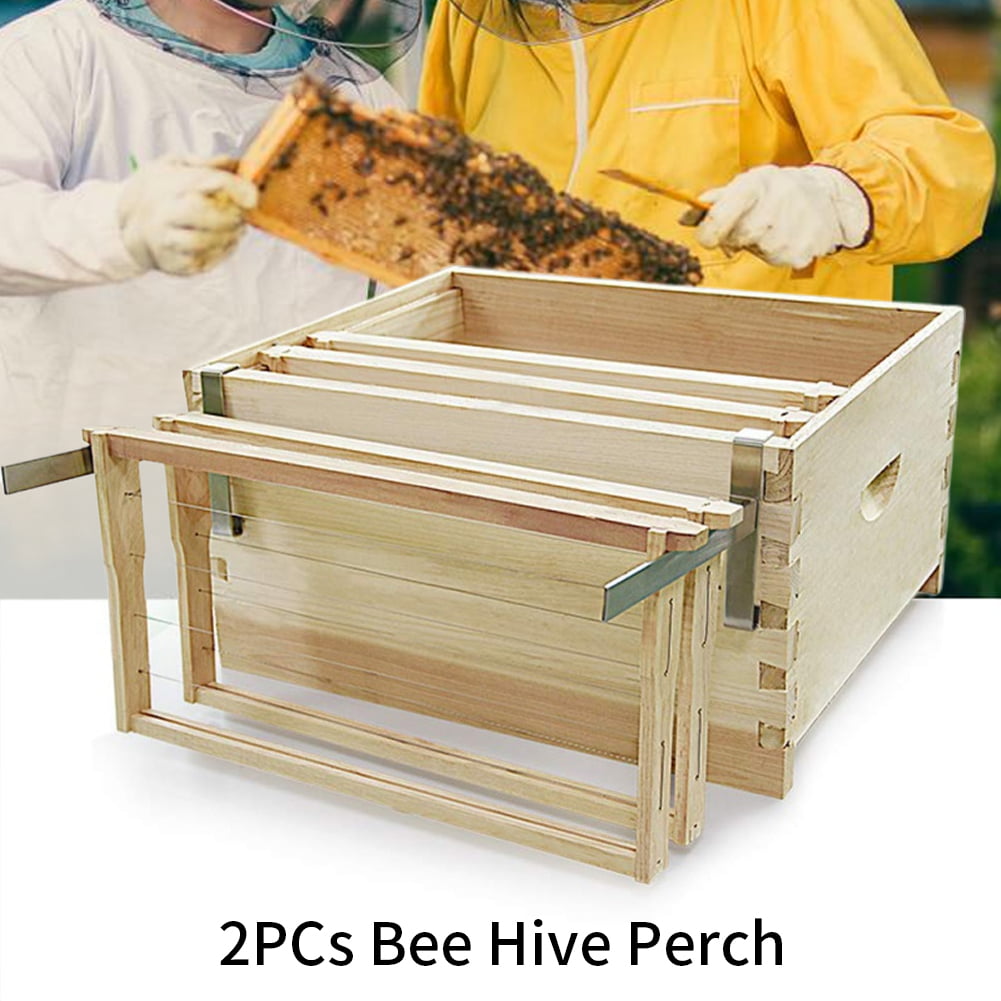 Details about   Stainless Steel Beekeeping Frame Holder Bee Hive Perch Equipment Kit 