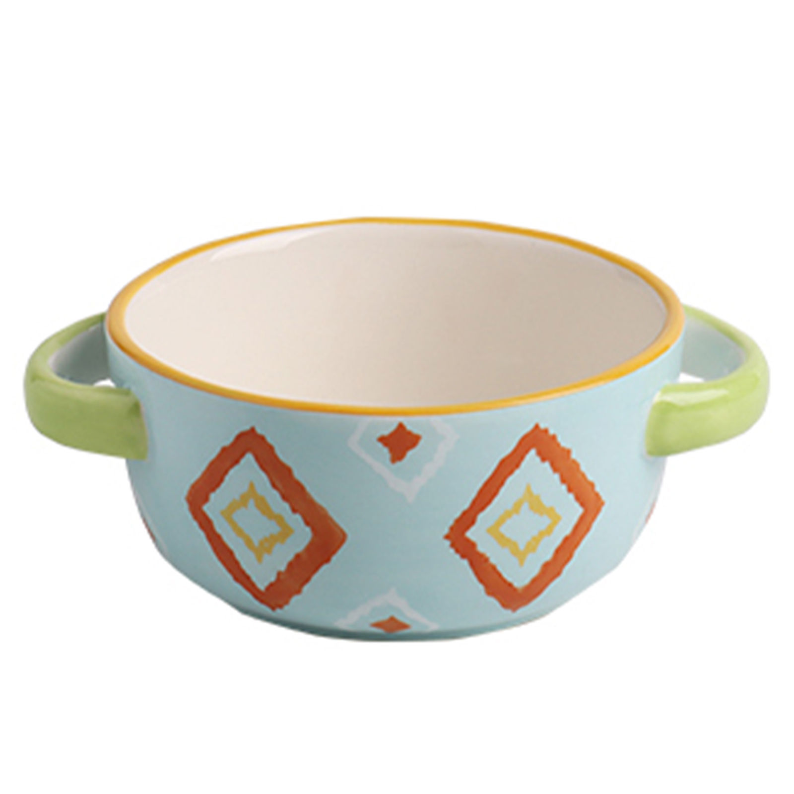 Qeeadeea Bouillon Cups, French Onion Soup Bowls With Handles, French