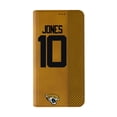 thumbnail image 2 of Keyscaper Mac Jones Brown Jacksonville Jaguars Folio iPhone Case, 2 of 7