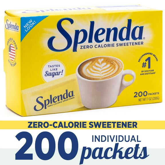 Splenda Zero Calorie Sweetener 7 oz 200 Count