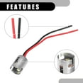 thumbnail image 5 of Unique Bargains 4 Pcs Universal 1176 BA15D Car Bulb Socket Auto LED Bulb Light Lamp Socket Adapter Plug Extension Wire, 5 of 6