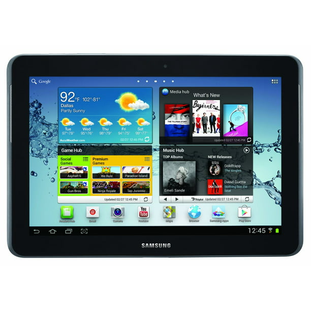 Samsung Galaxy Tab 10 1 Sc 01d 16gb Wifi Tablet Certified Refurbished Walmart Com Walmart Com