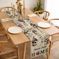 thumbnail image 3 of Sweet Home Table Runner 120 Inches Long Farmhouse Dress Scarves, Western Stars Bird Houses Country Vintage Dining Tablerunner for Coffee Table/Kitchen Island/Party Décor, 13" x 120", 3 of 8