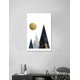 thumbnail image 2 of cuadro decorativo geo mountains lienzo by suma 1 pieza 30 X 45 CM, 2 of 2