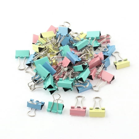 - Unique Bargains Home Office School Student Document Paper File Binder Clips Clamp 60pcs