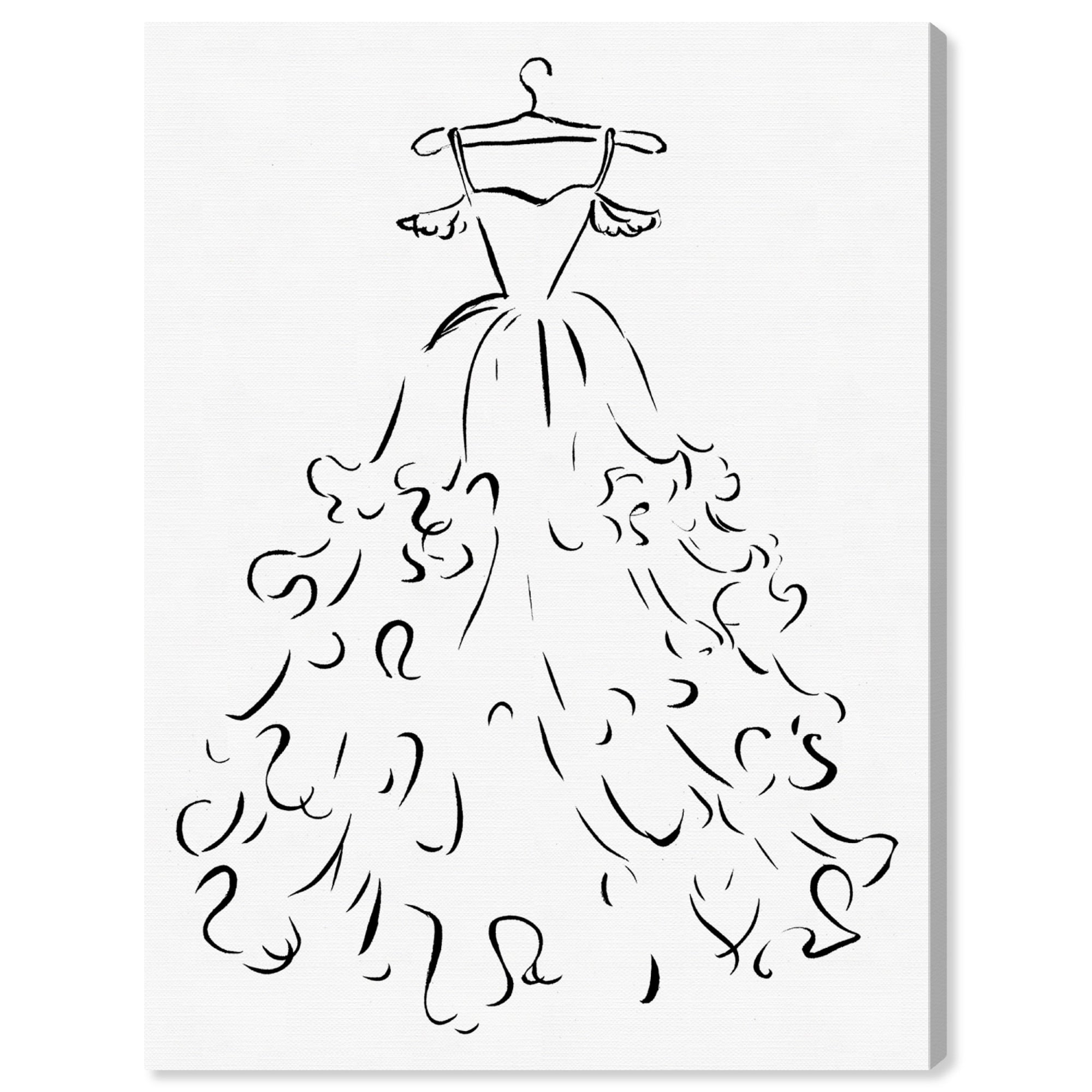 fluffy feather dress
