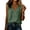 A1 Blackish Green, variant on Gauze Tops for Women Casual Summer Wrap Tops Crop Tops Comfy Lounge Wear Sleeveless Layering Camisoles V Neck Shirt Relaxed Fit Camisole Loose Fit Cami Dressy Fashion Top Tunic Top