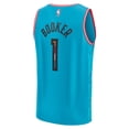 thumbnail image 3 of Men's Fanatics Devin Booker Teal Phoenix Suns Fastbreak Jersey - City Edition, 3 of 3