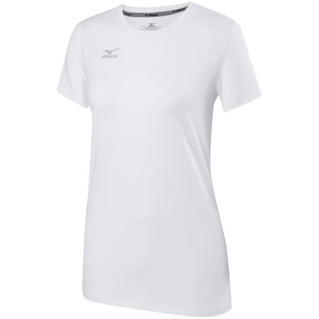 UPC: 0889961181795 | Mizuno Women s Volleyball Attack Tee Shirt 2.0 White XXS