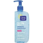 CLEAN & CLEAR Morning Burst Detoxifying Facial Cleanser Oil-Free 8 oz (Pack of 2)