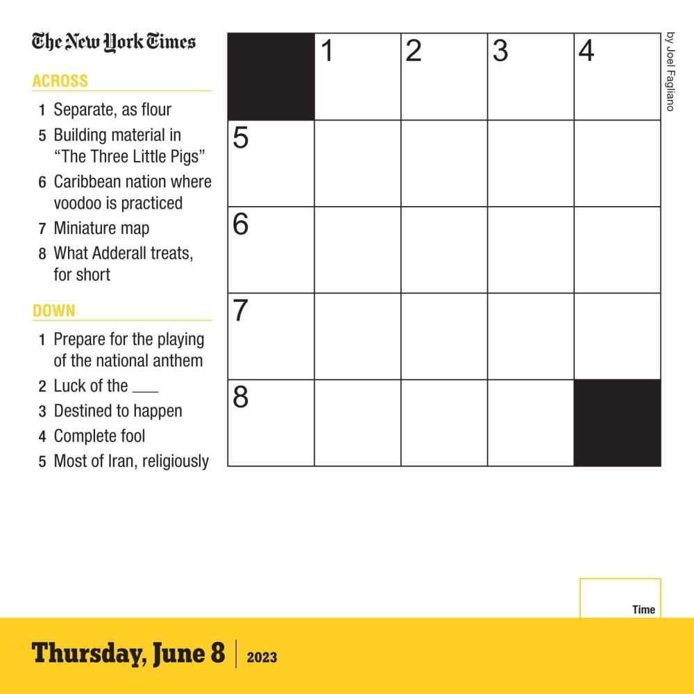 the-new-york-times-mini-crossword-page-a-day-calendar-for-2023-for-crossword-beginners-and-puzzle-pros-calendar-walmart-com