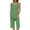 Green, variant on Bovxnpu Two-Piece Womens Pajamas Set, Cotton Pajamas Set for Women, Fashion Woman Round Neck Printing Sleeveless Blouse +Shorts Pants Elastic Waist Pajama Sets Green S