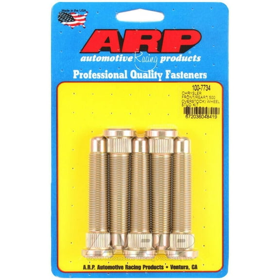 ARP100-7734 ARP 100-7734 Front/Rear M14 .500 Over Stock Wheel Stud Kit